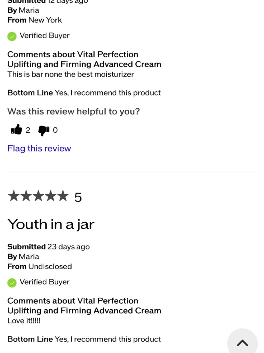 Brand new set of 2 Shiseido Vital Perfection Uplifting and Firming Creams - Picture 3 of 6